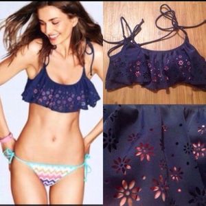 PINK Victoria's Secret Flounce Bikini NWT